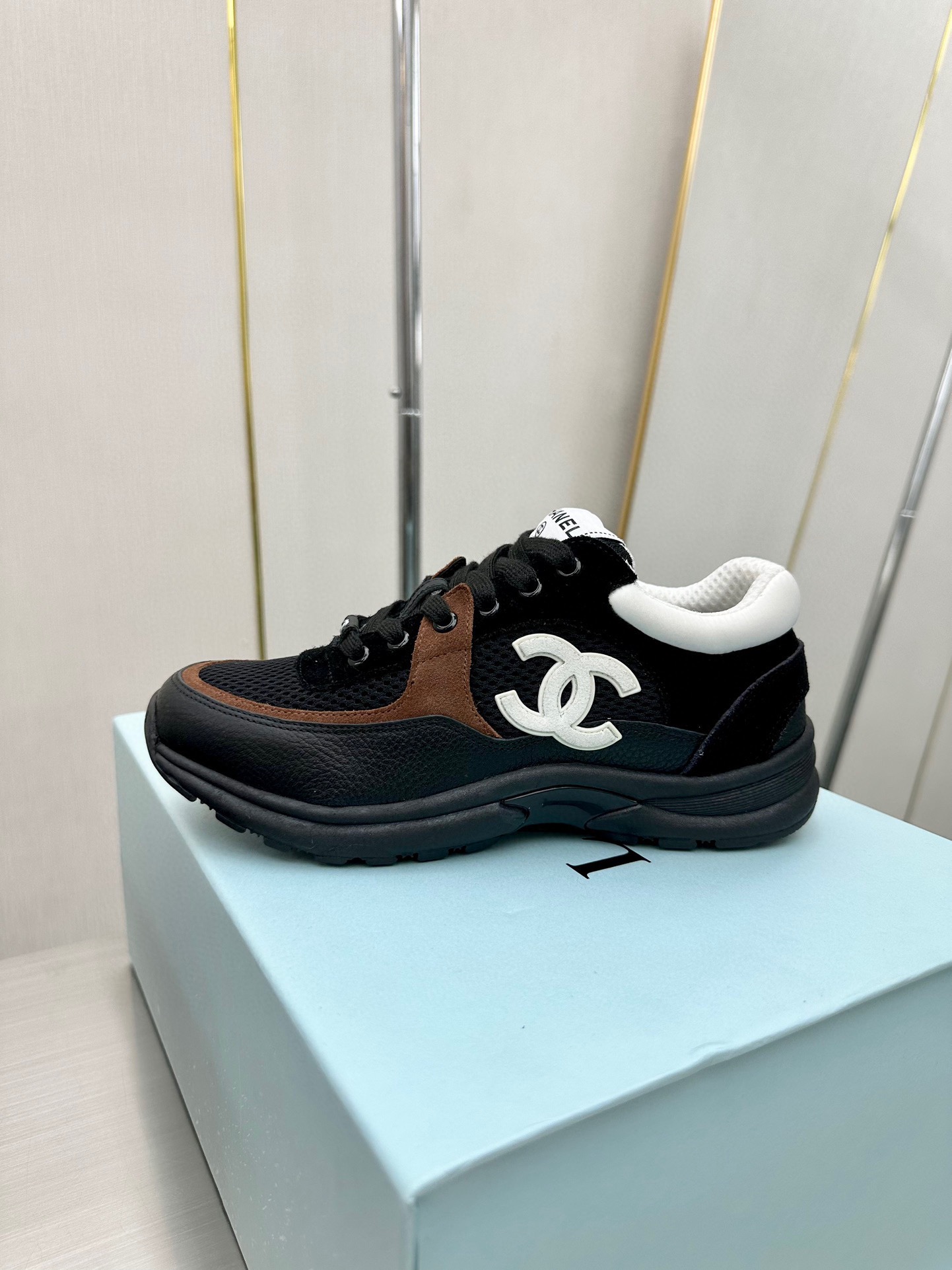 Chanel Male Sneakers Breathable L