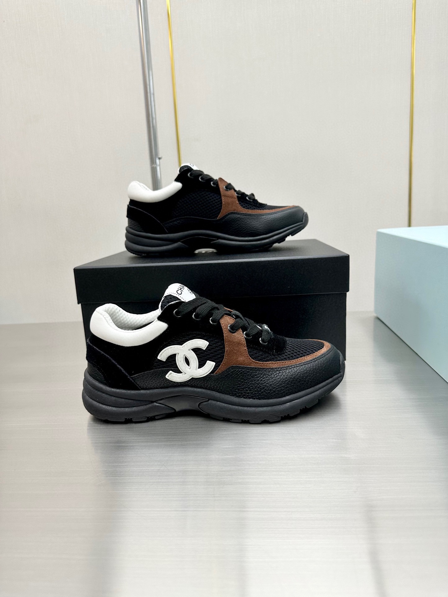 Chanel Male Sneakers Breathable L
