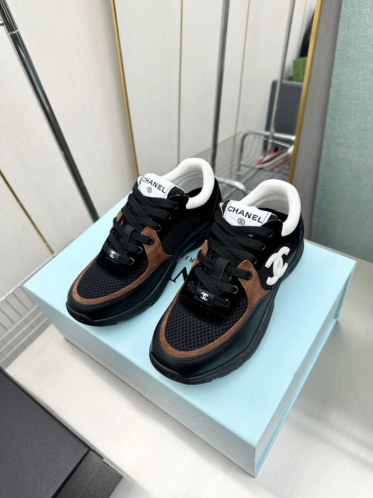 Chanel Male Sneakers Breathable L