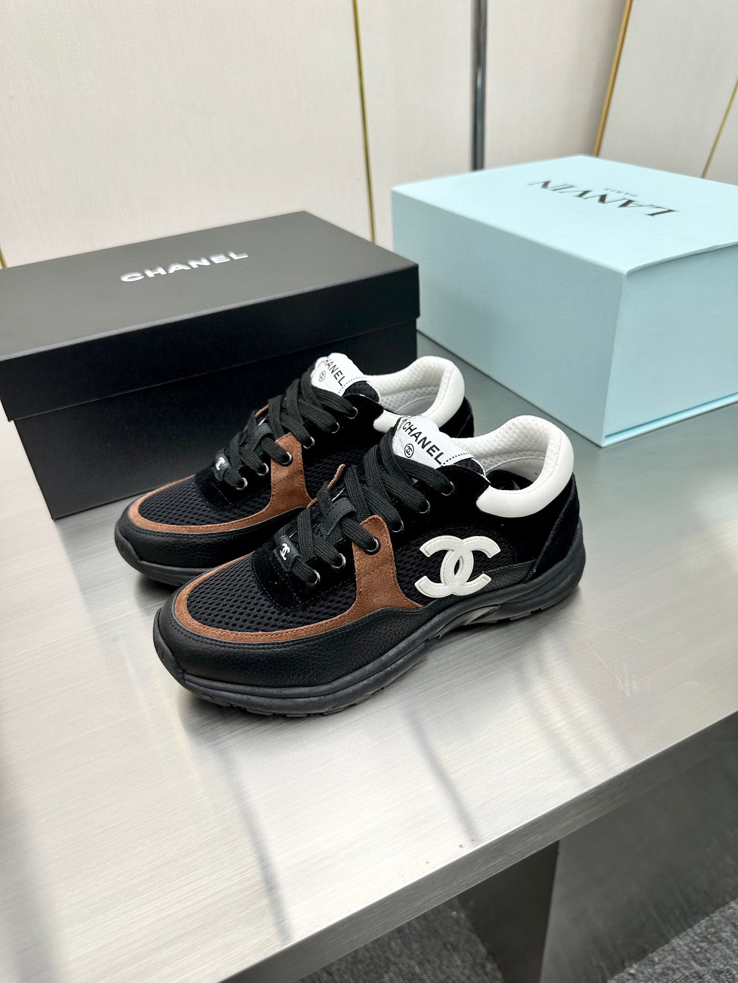 Chanel Male Sneakers Breathable L