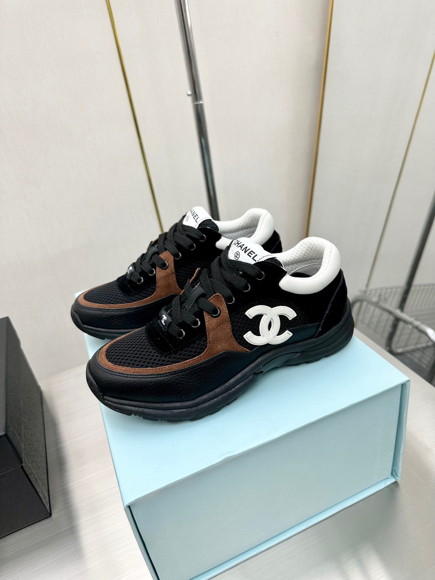 Chanel Male Sneakers Breathable L