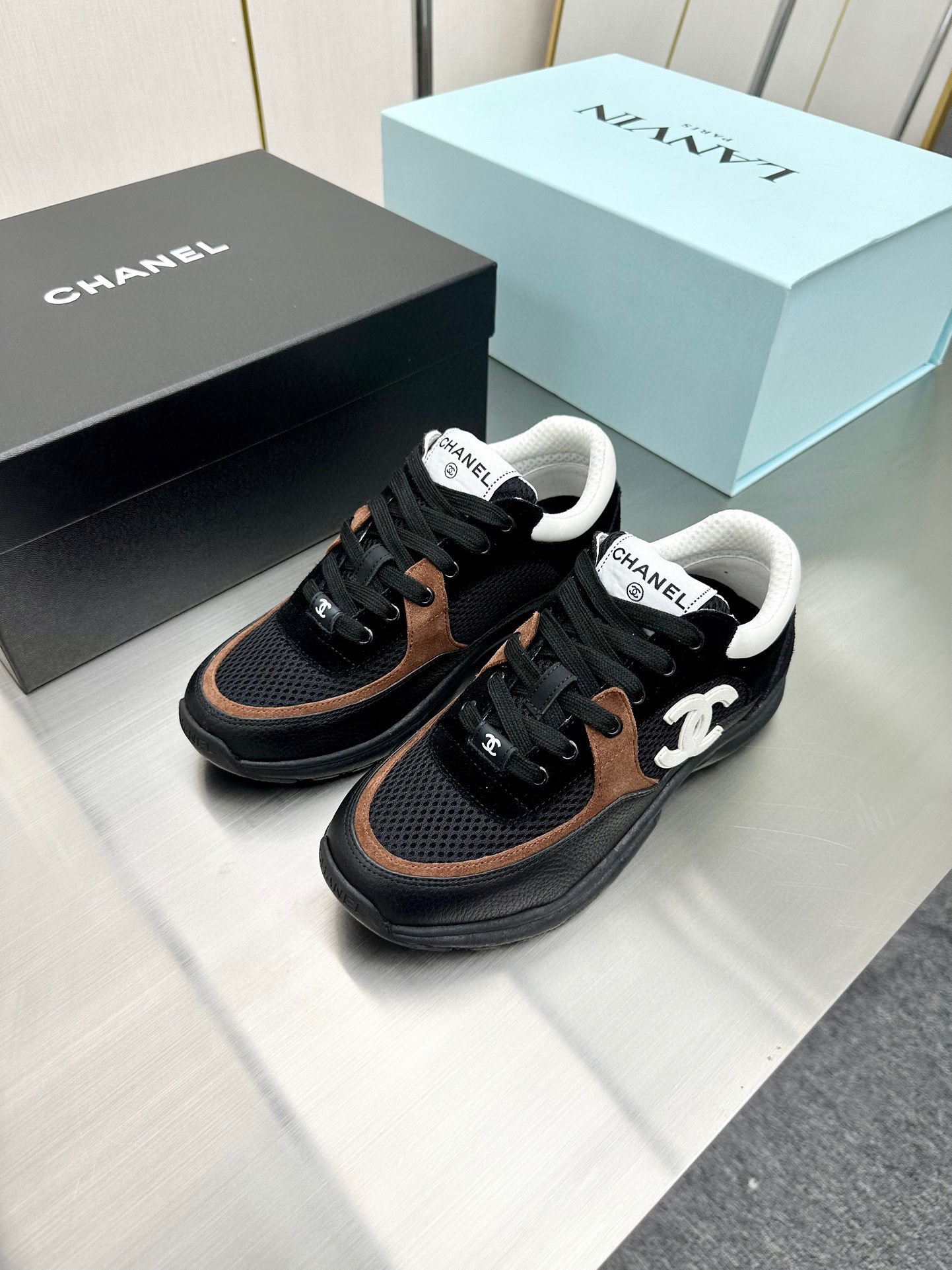 Chanel Male Sneakers Breathable L