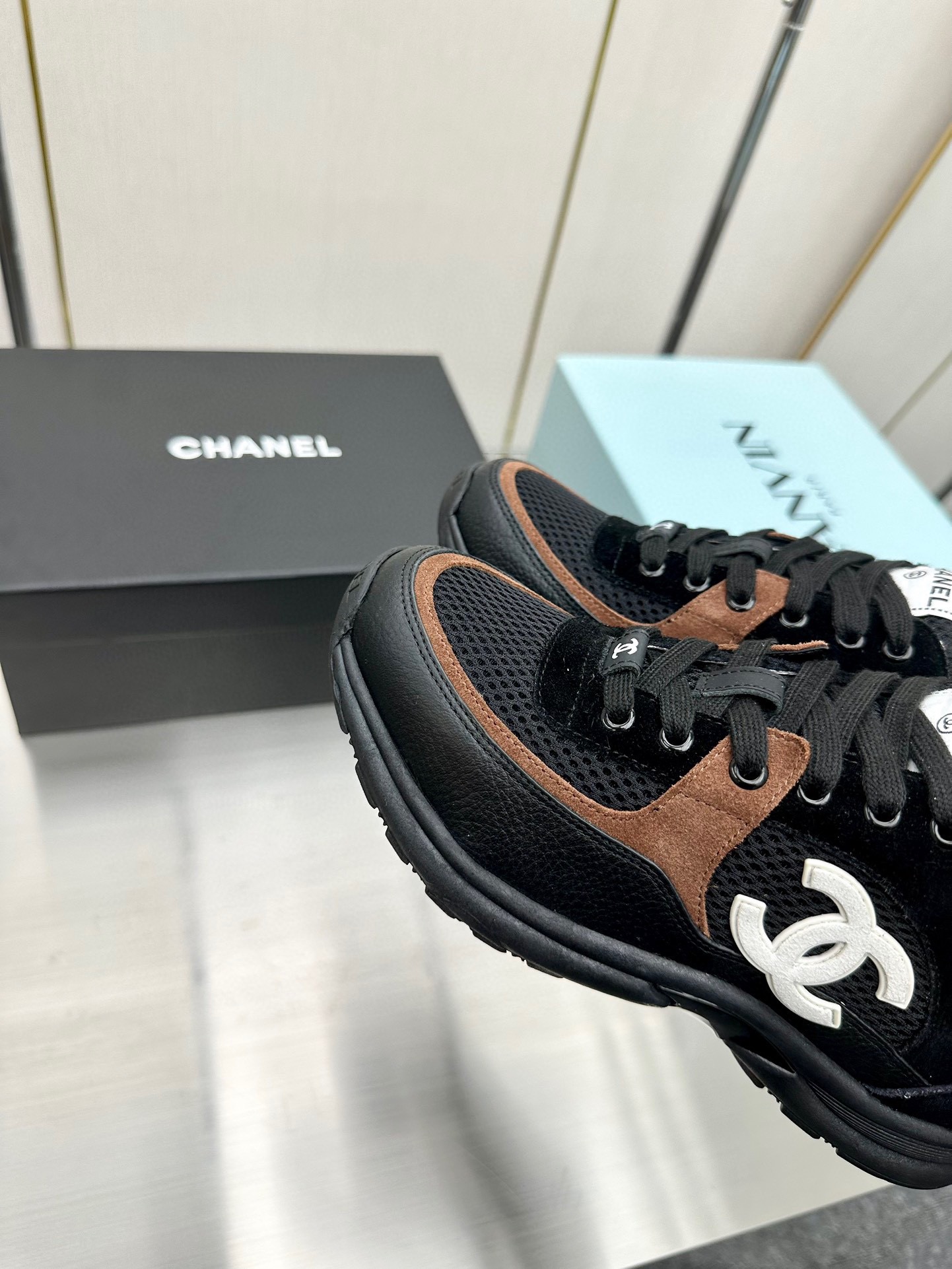 Chanel Male Sneakers Breathable L