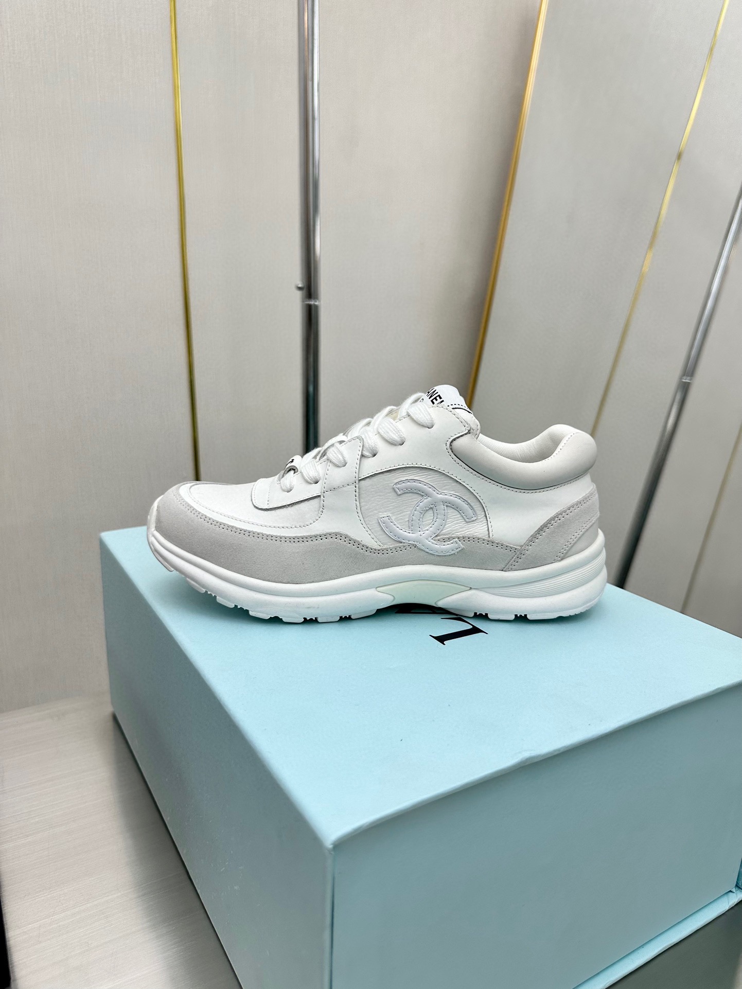 Chanel Male Sneakers Breathable L