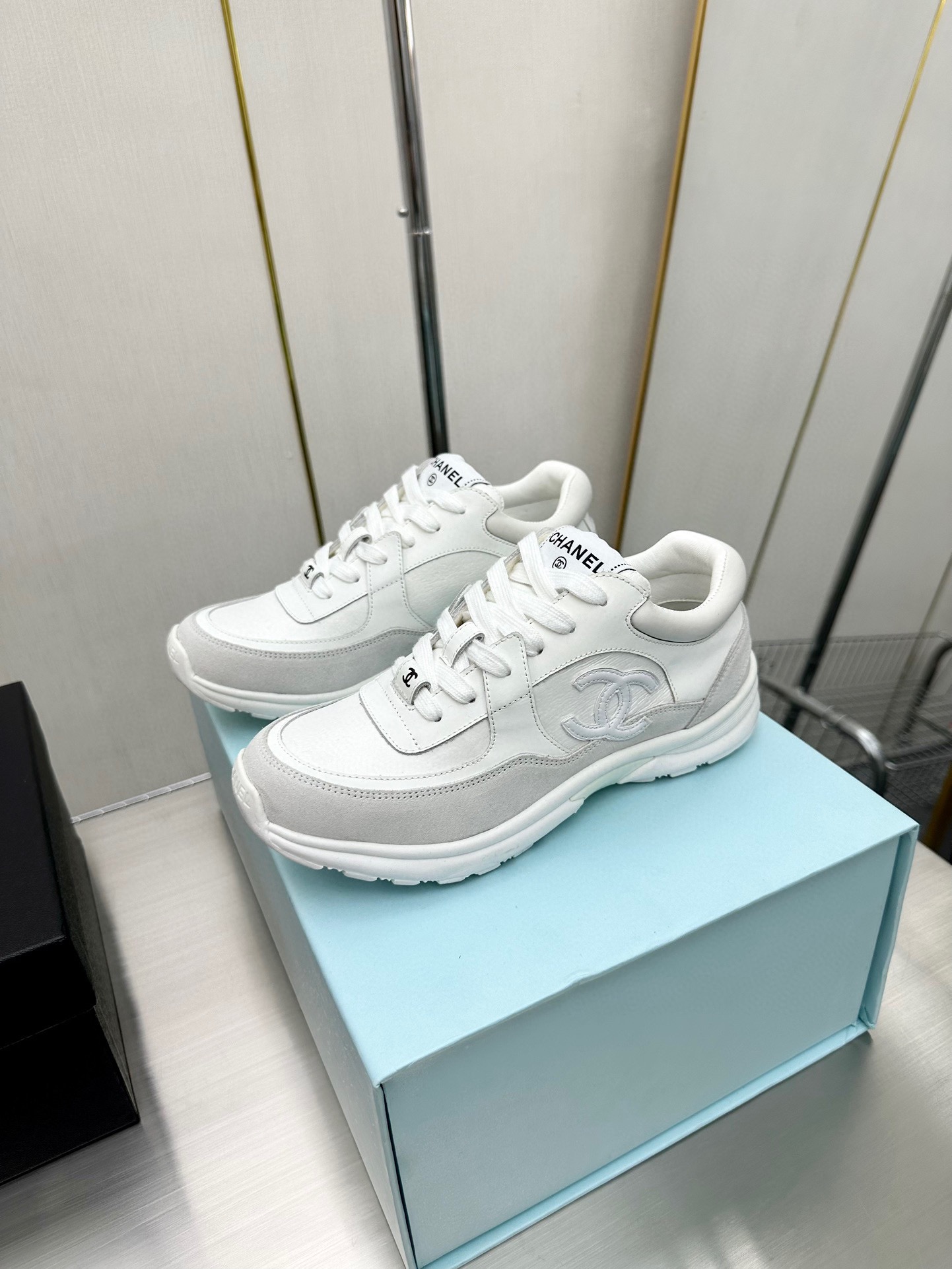 Chanel Male Sneakers Breathable L