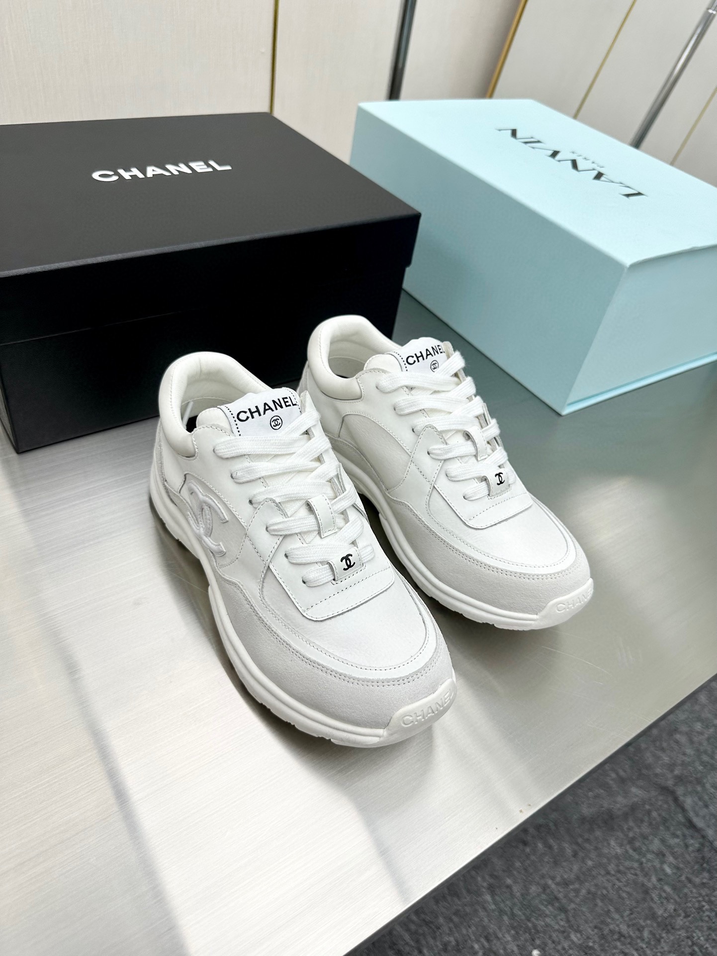 Chanel Male Sneakers Breathable L