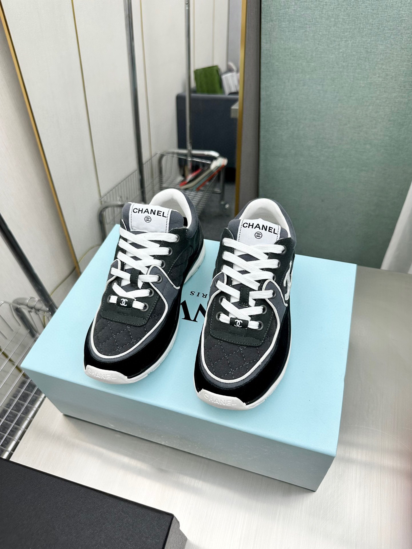 Chanel Male Sneakers Breathable L