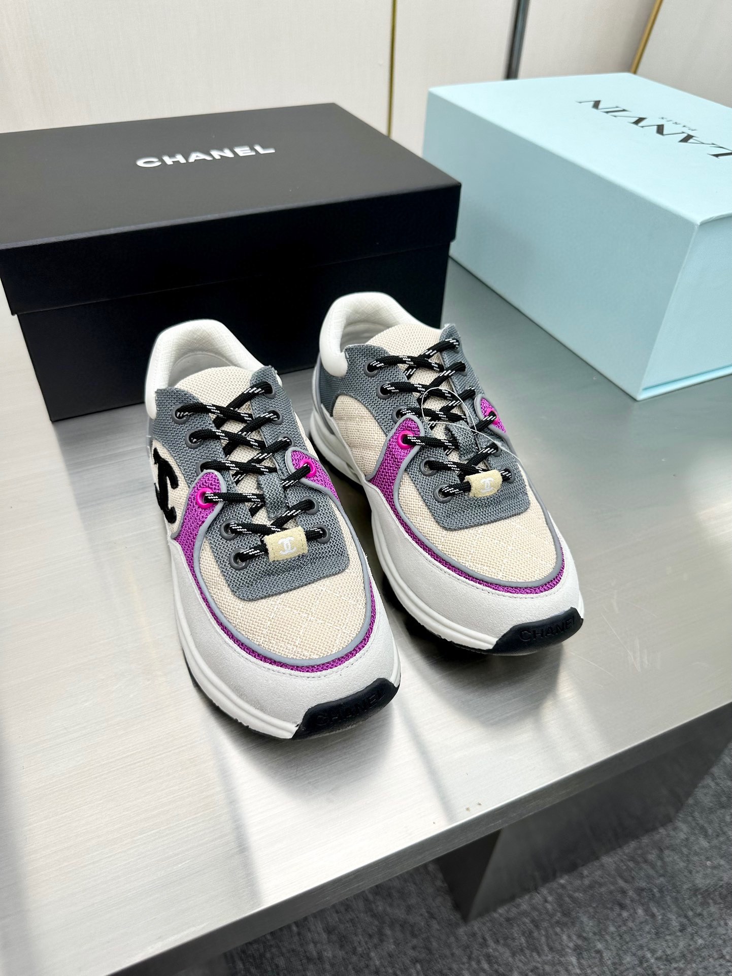 Chanel Male Sneakers Breathable L