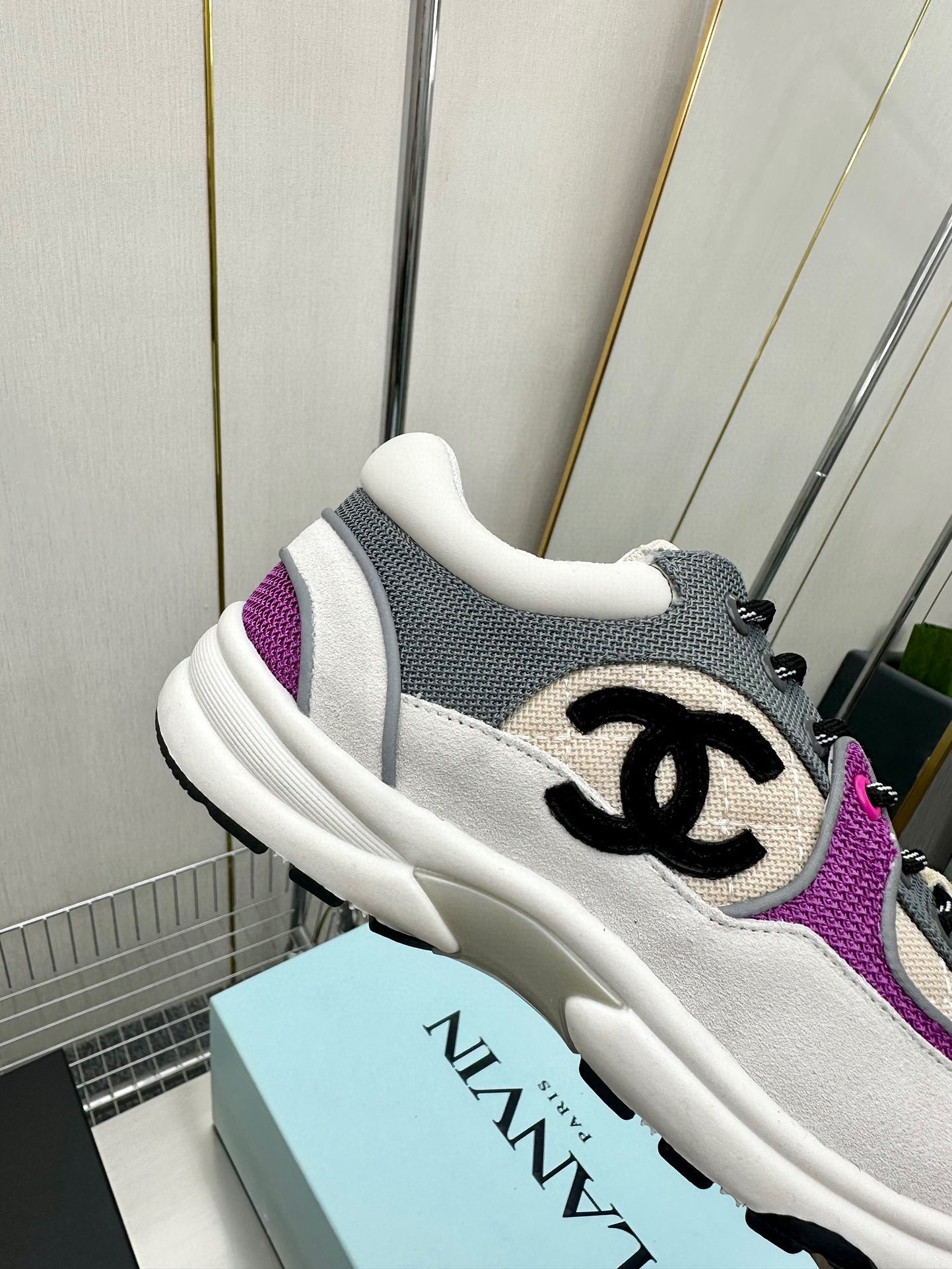Chanel Male Sneakers Breathable L