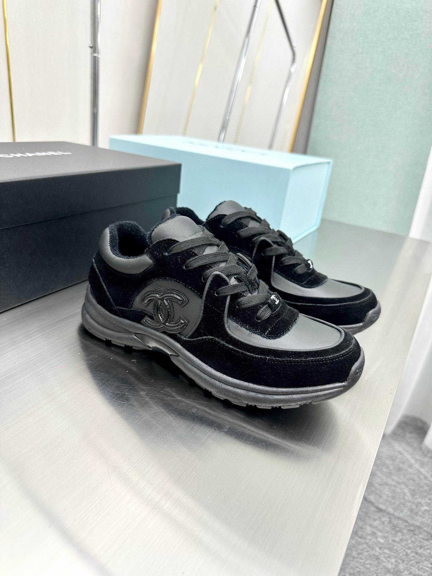 Chanel Male Sneakers Breathable L