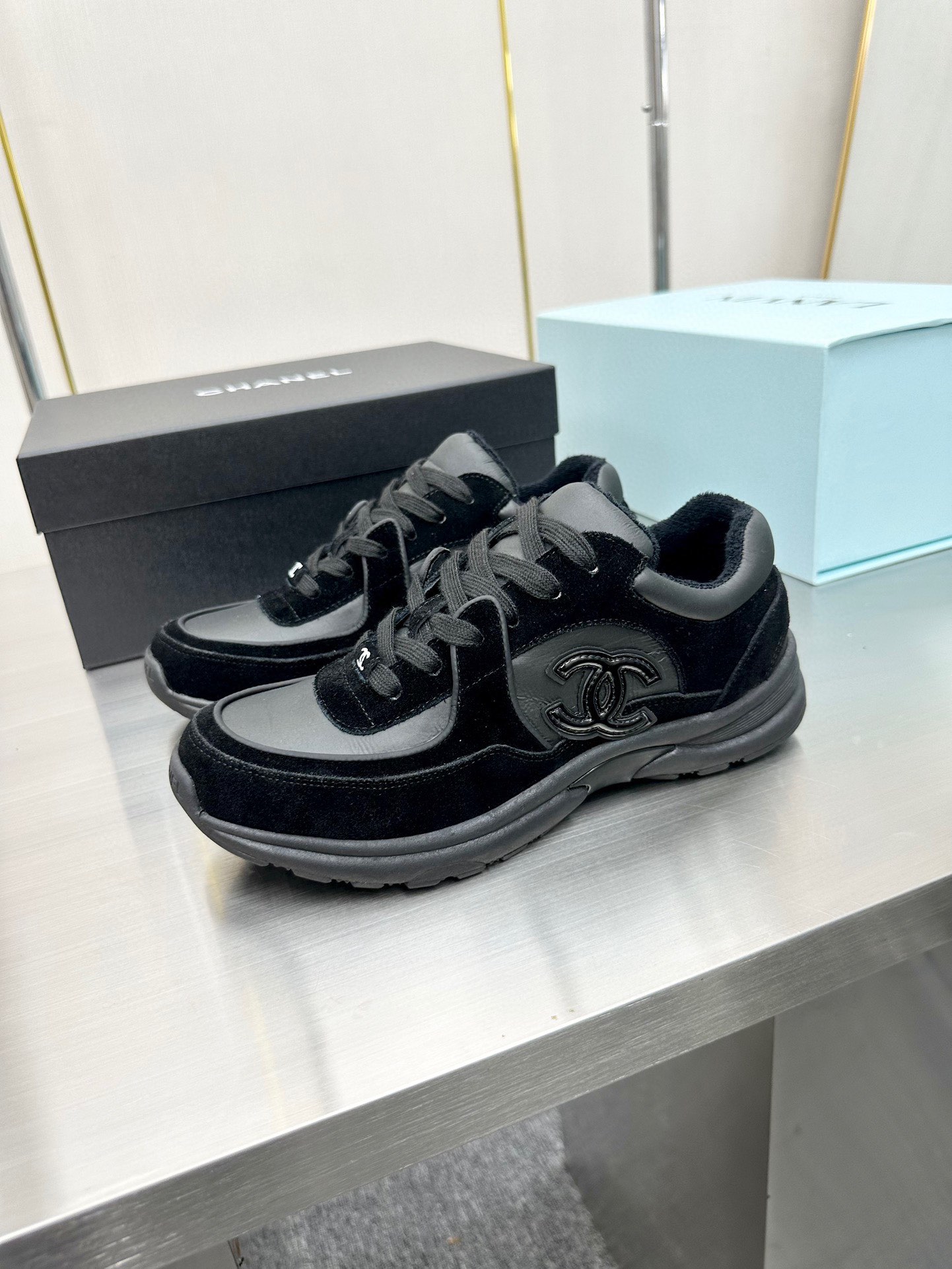 Chanel Male Sneakers Breathable L
