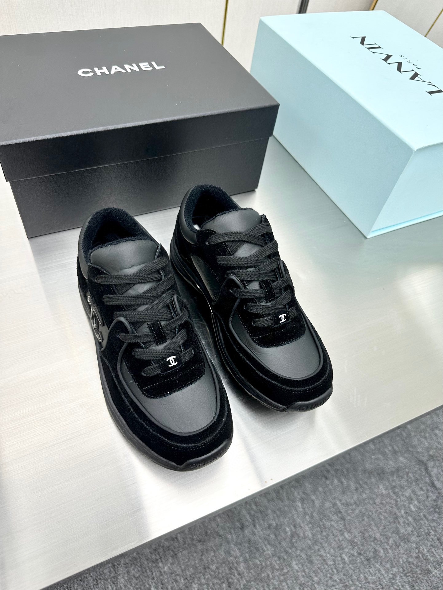 Chanel Male Sneakers Breathable L
