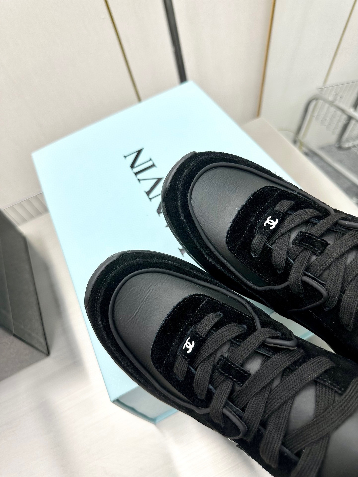 Chanel Male Sneakers Breathable L