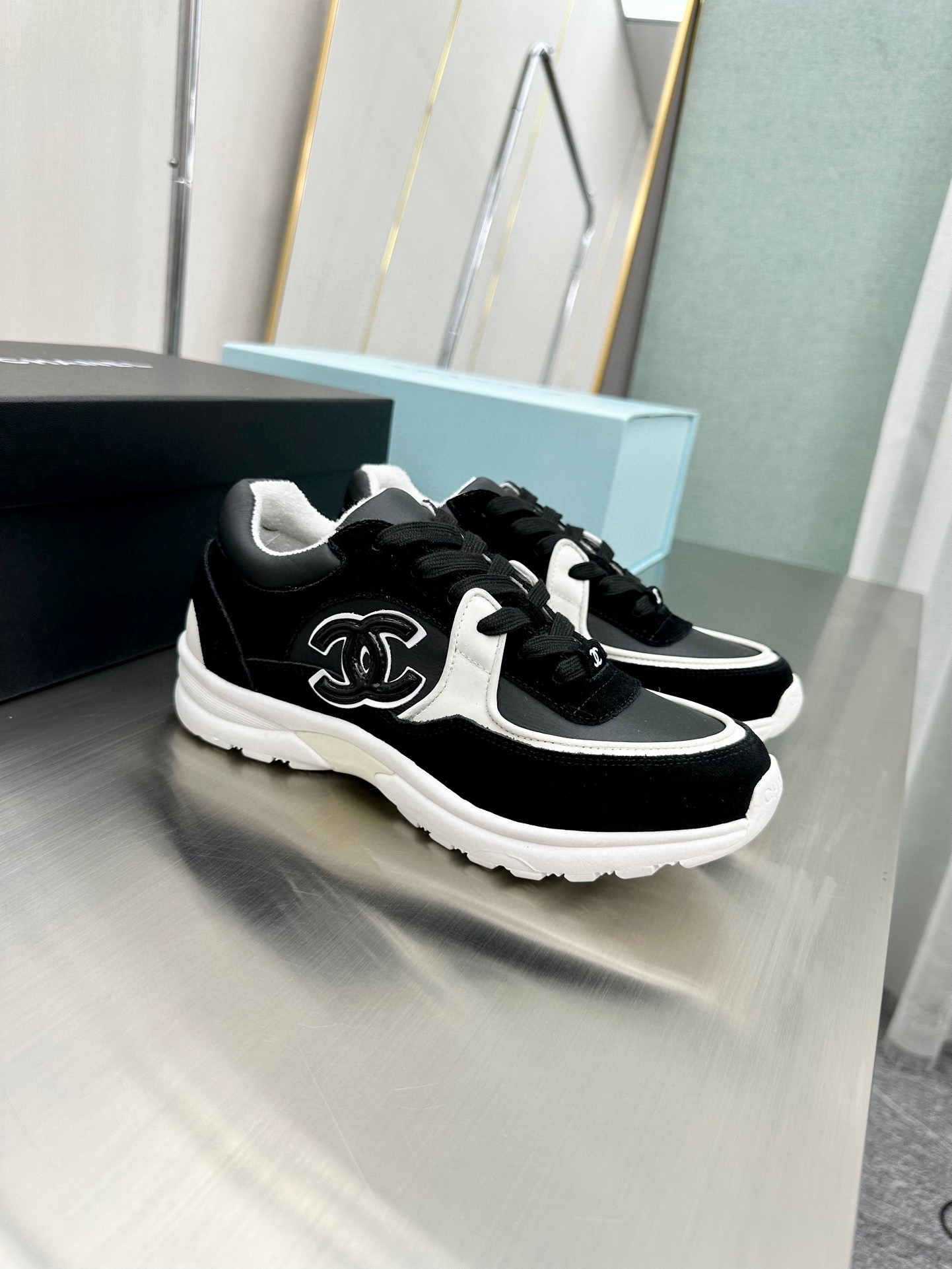 Chanel Male Sneakers Breathable L