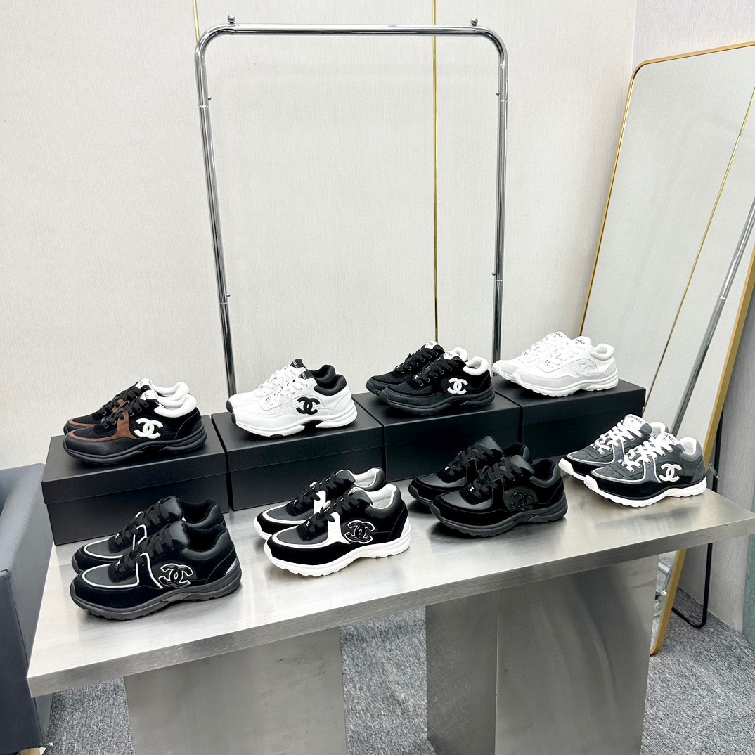 Chanel Male Sneakers Breathable L
