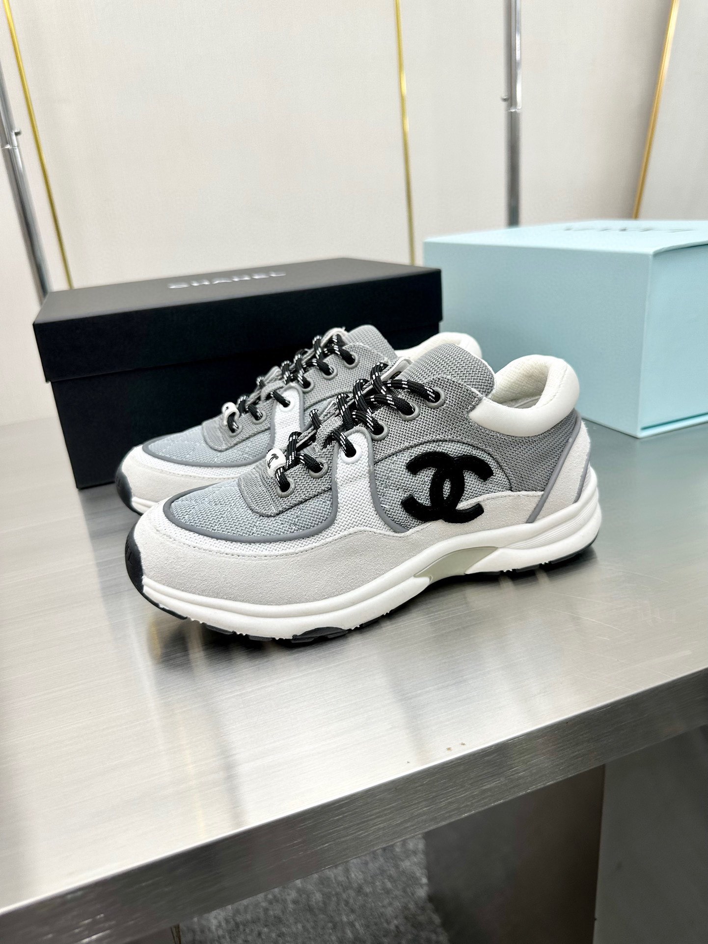 Chanel Male Sneakers Breathable L