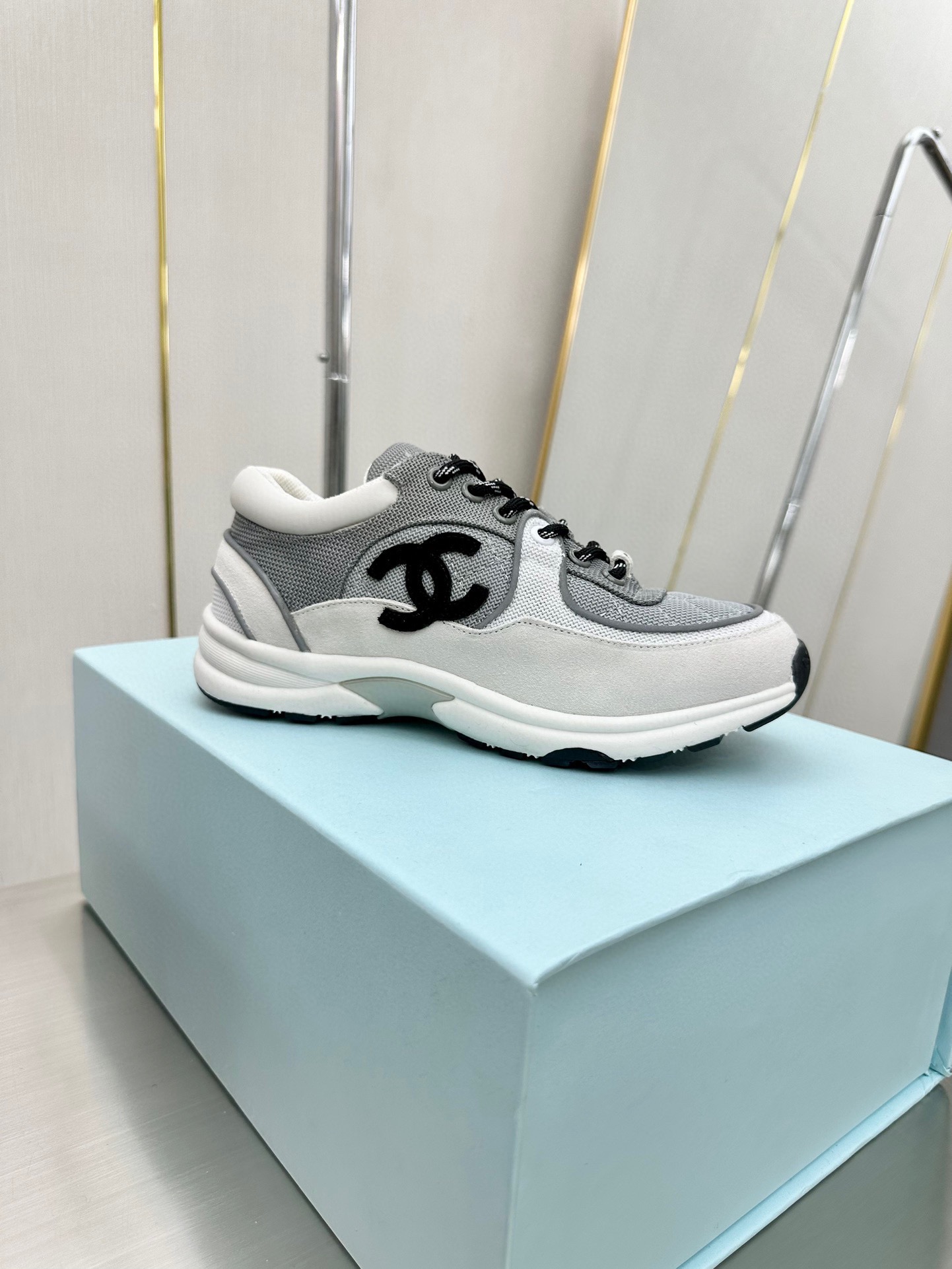 Chanel Male Sneakers Breathable L