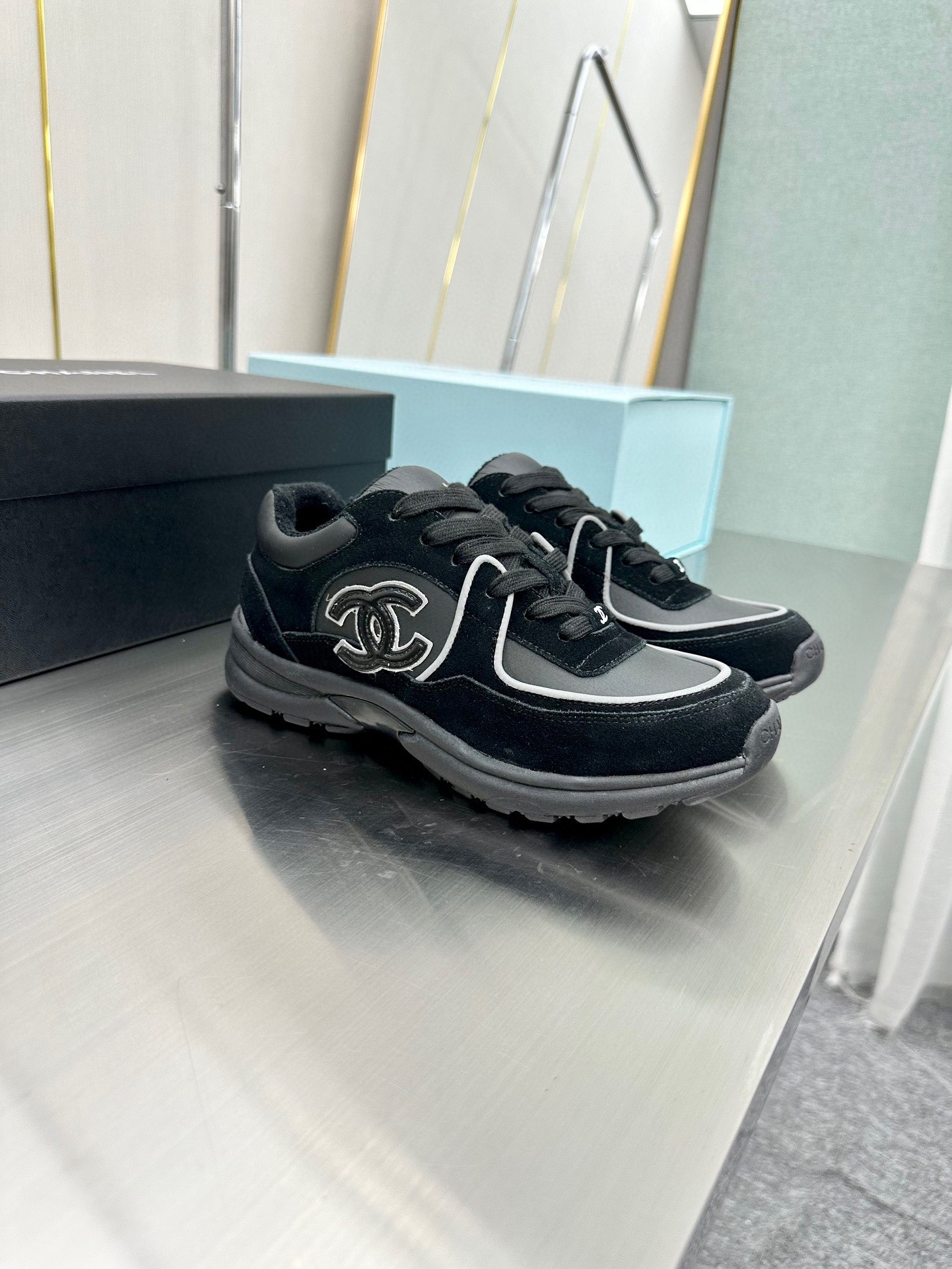 Chanel Male Sneakers Breathable L