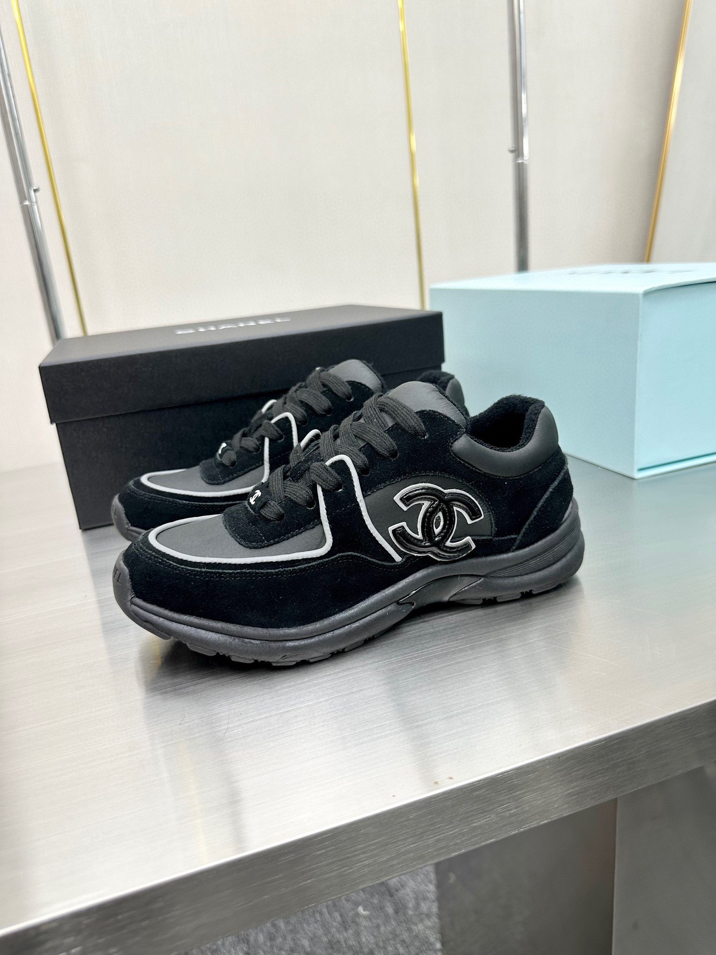 Chanel Male Sneakers Breathable L