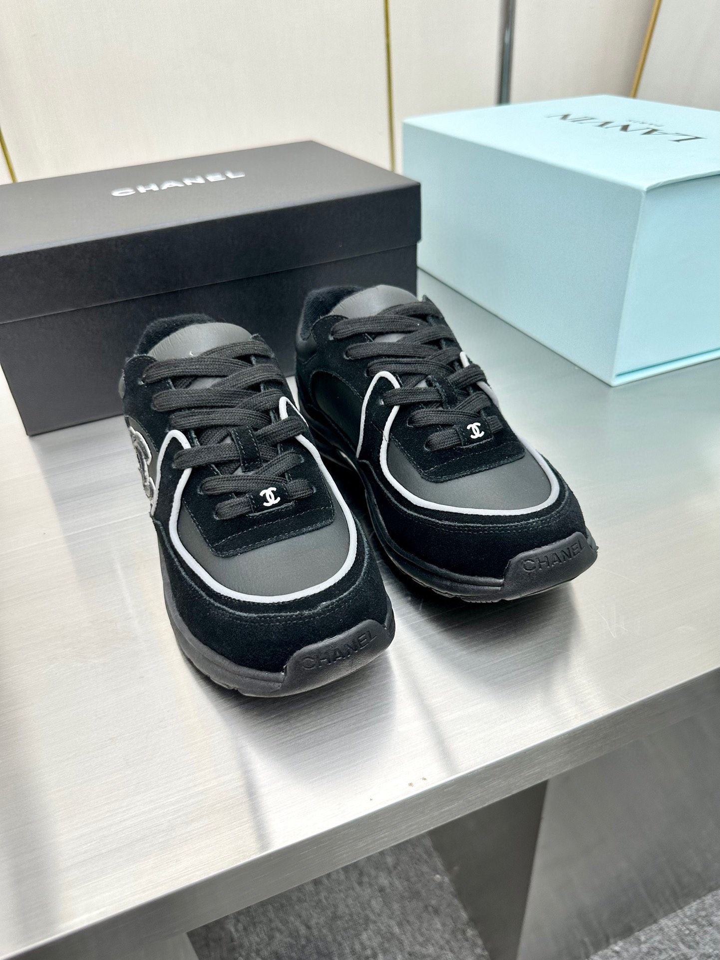 Chanel Male Sneakers Breathable L