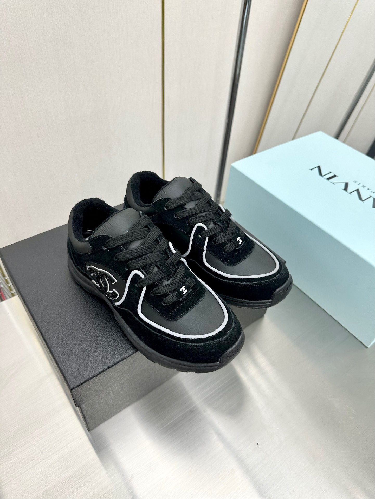 Chanel Male Sneakers Breathable L