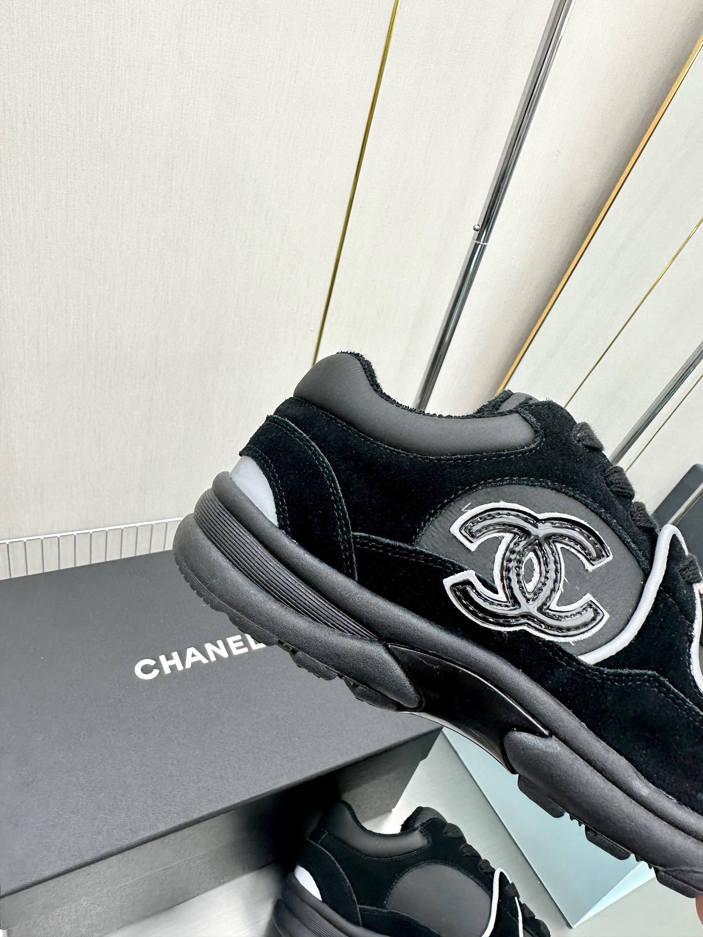 Chanel Male Sneakers Breathable L