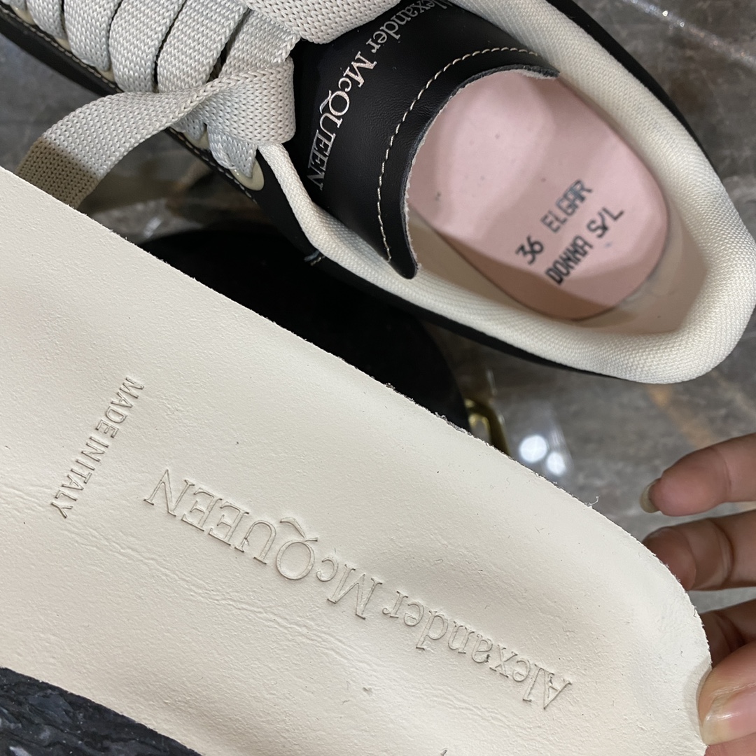 Alexander Mcqueen Male Basic Shoes White M-l-s