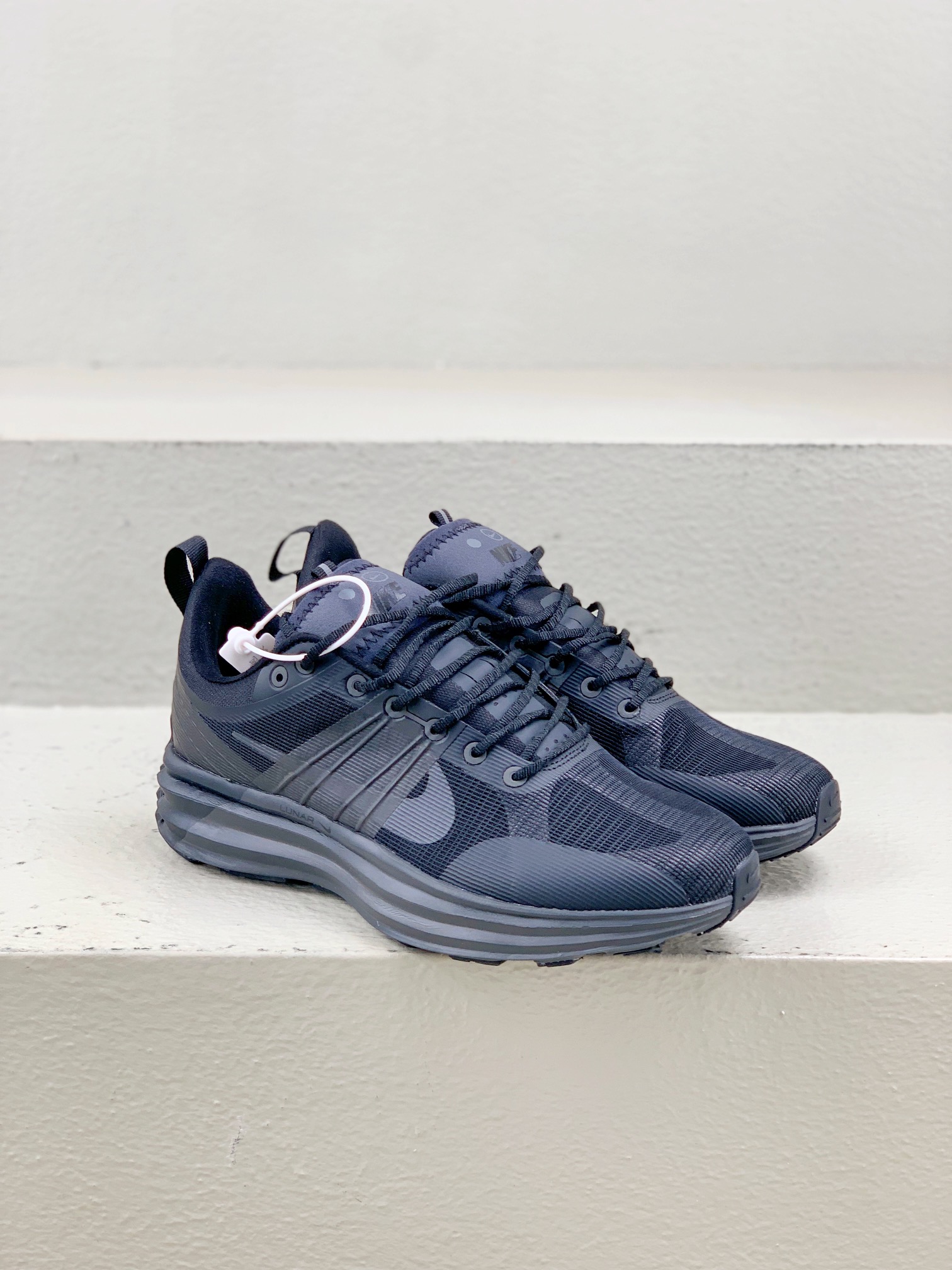 Nike Male Running Shoes Mesh Gray Breathable M-l-s