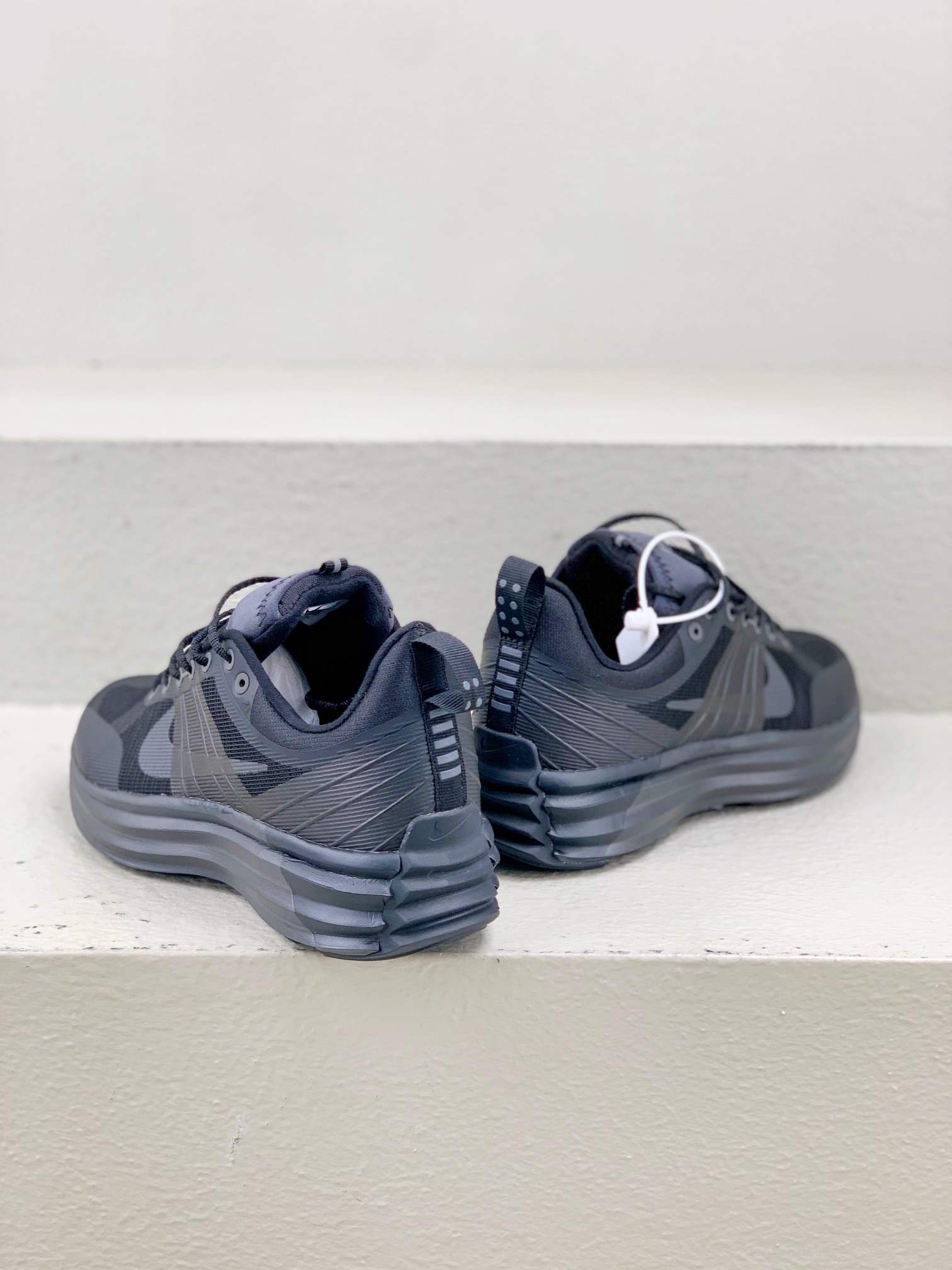 Nike Male Running Shoes Mesh Gray Breathable M-l-s