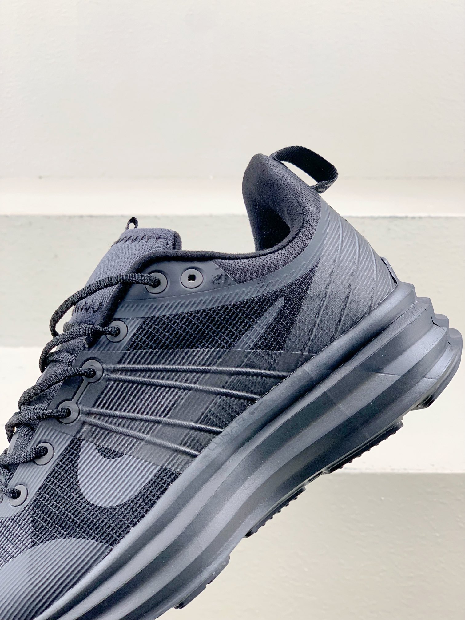 Nike Male Running Shoes Mesh Gray Breathable M-l-s