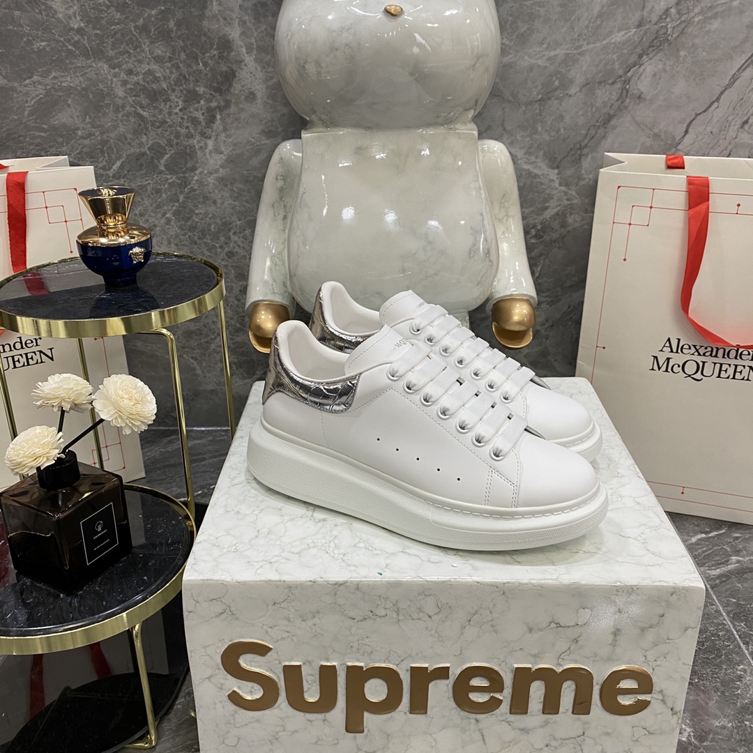 Alexander Mcqueen Male Basic Shoes White M-l-s