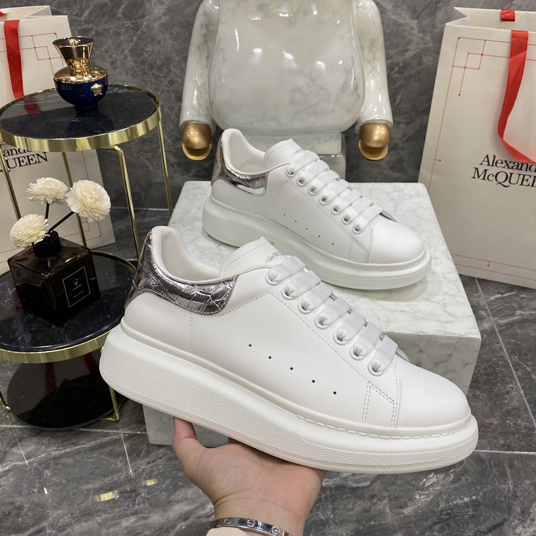 Alexander Mcqueen Male Basic Shoes White M-l-s