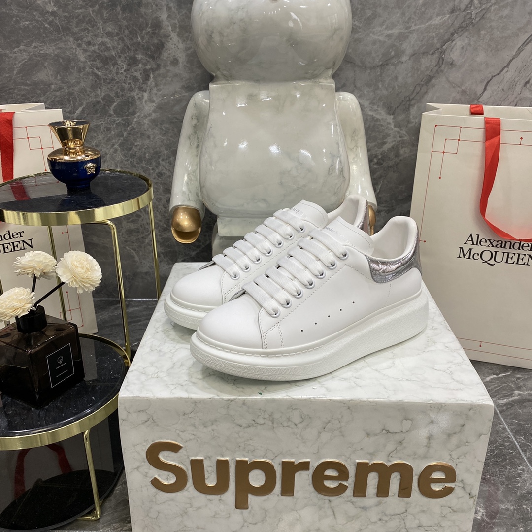 Alexander Mcqueen Male Basic Shoes White M-l-s