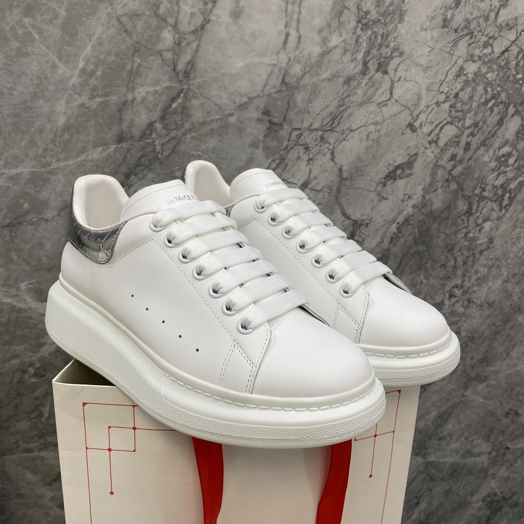 Alexander Mcqueen Male Basic Shoes White M-l-s
