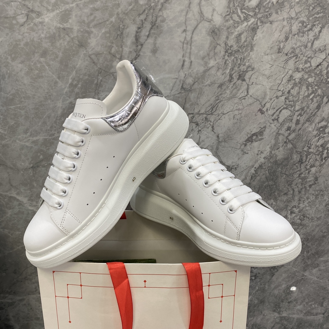 Alexander Mcqueen Male Basic Shoes White M-l-s