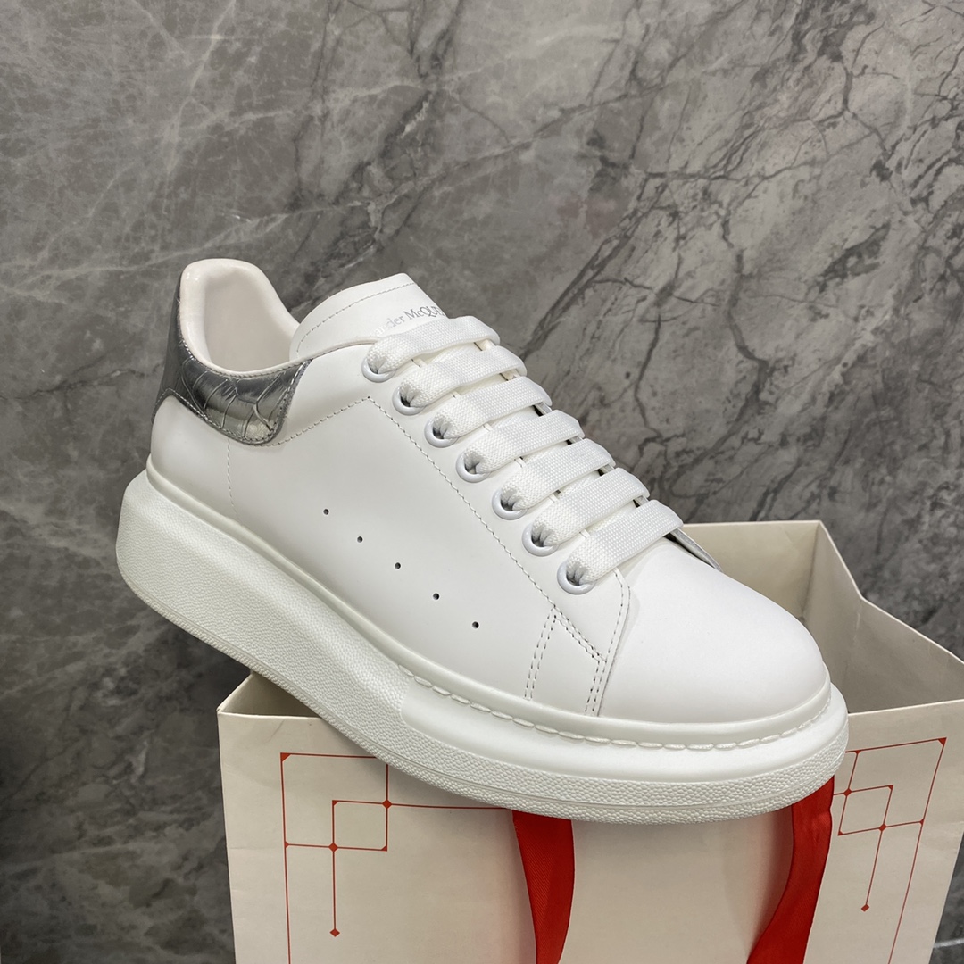 Alexander Mcqueen Male Basic Shoes White M-l-s