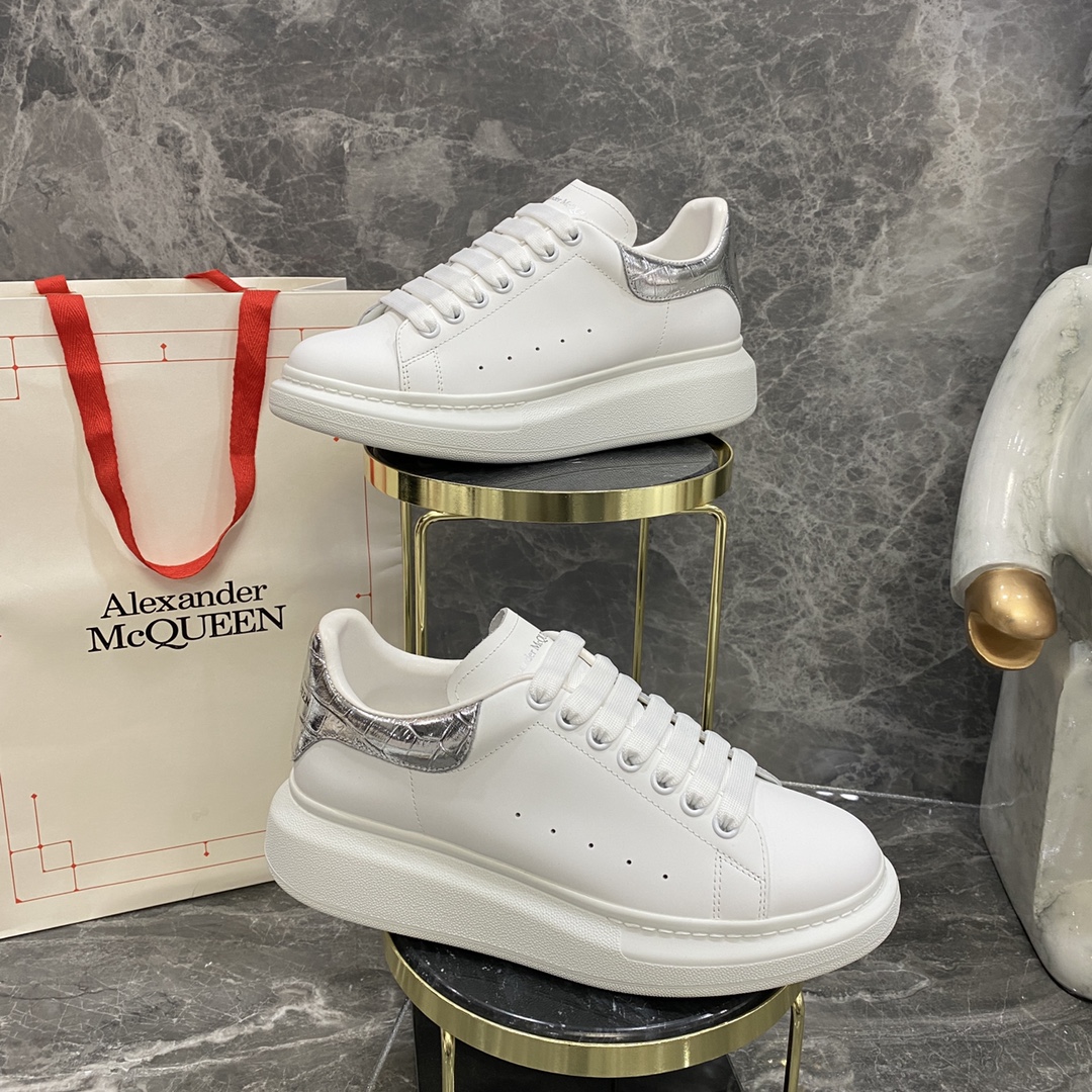 Alexander Mcqueen Male Basic Shoes White M-l-s