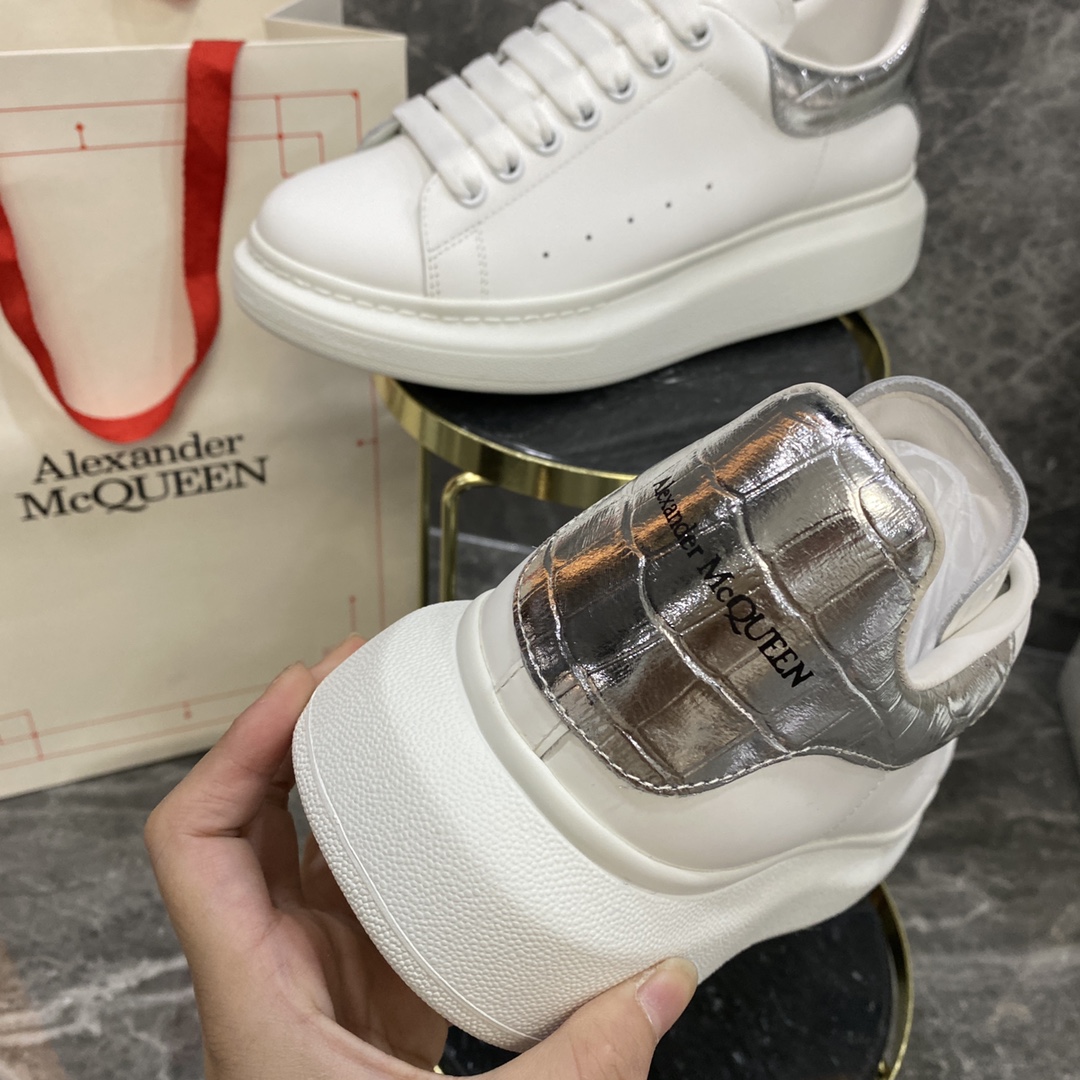 Alexander Mcqueen Male Basic Shoes White M-l-s