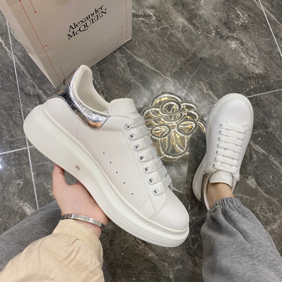 Alexander Mcqueen Male Basic Shoes White M-l-s