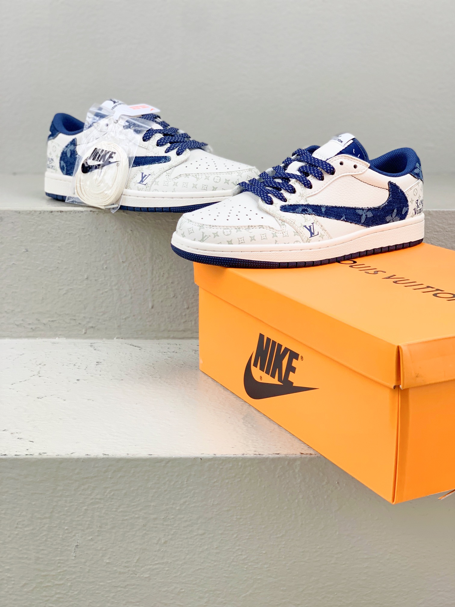 Jordan Louis Vuitton Nike Male Basic Shoes M-l-s