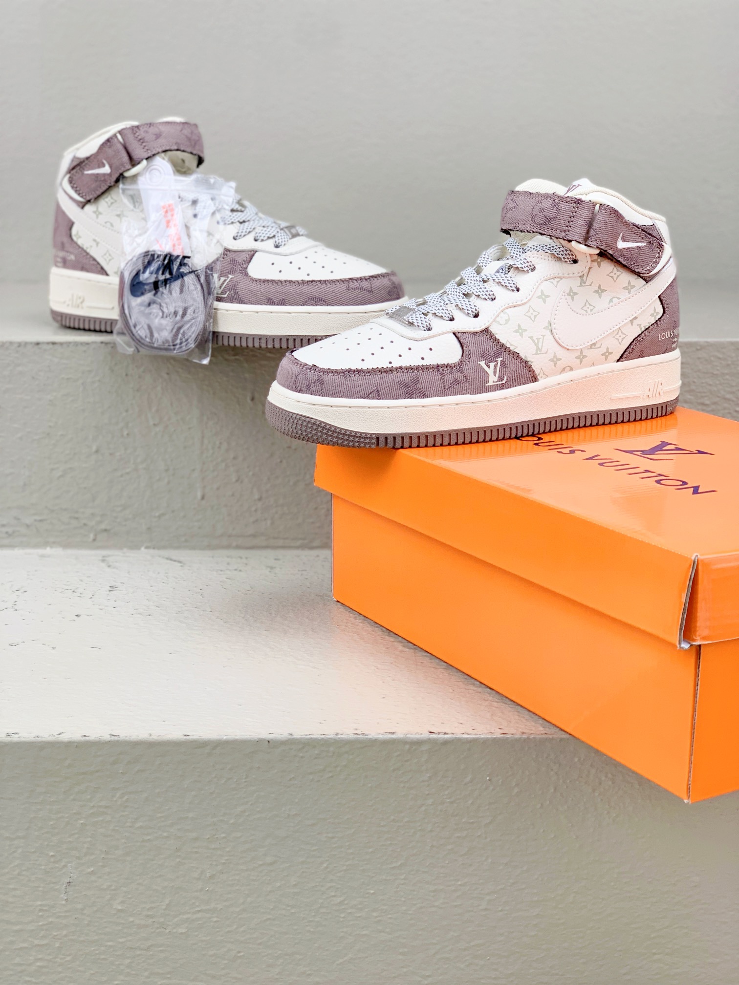 Louis Vuitton Nike Male Board Shoes M-l-s