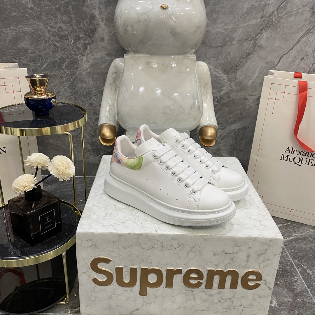 Alexander Mcqueen Male Basic Shoes White M-l-s