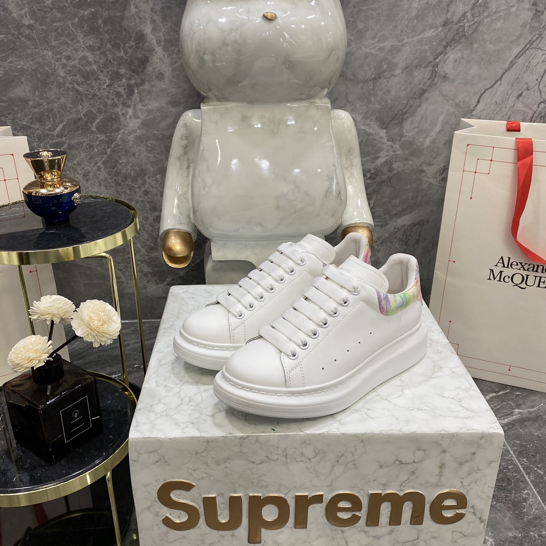 Alexander Mcqueen Male Basic Shoes White M-l-s