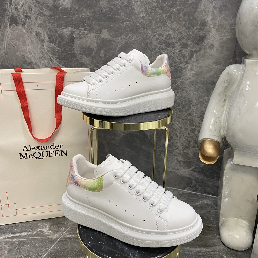 Alexander Mcqueen Male Basic Shoes White M-l-s