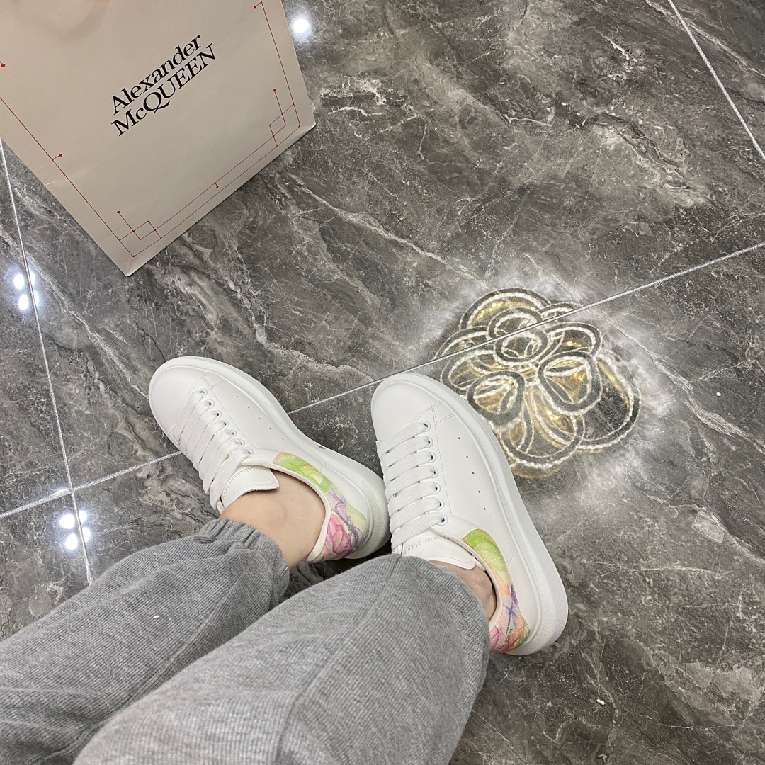 Alexander Mcqueen Male Basic Shoes White M-l-s