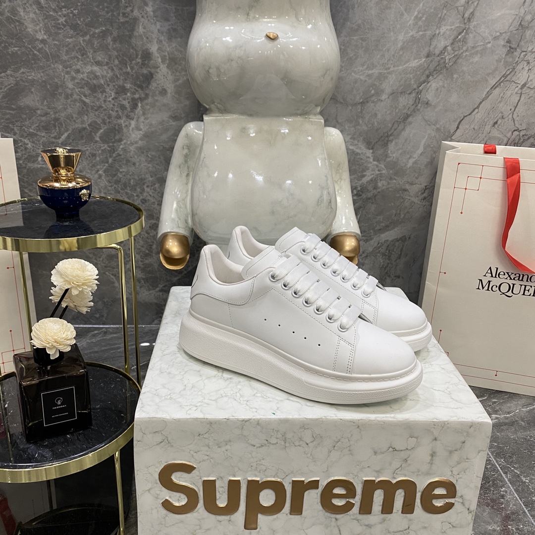 Alexander Mcqueen Male Basic Shoes White M-l-s