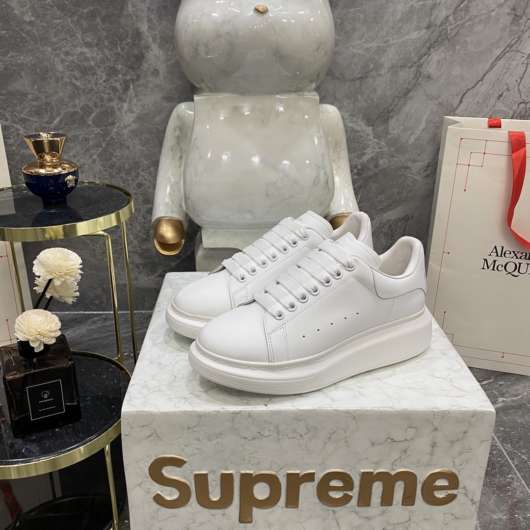 Alexander Mcqueen Male Basic Shoes White M-l-s