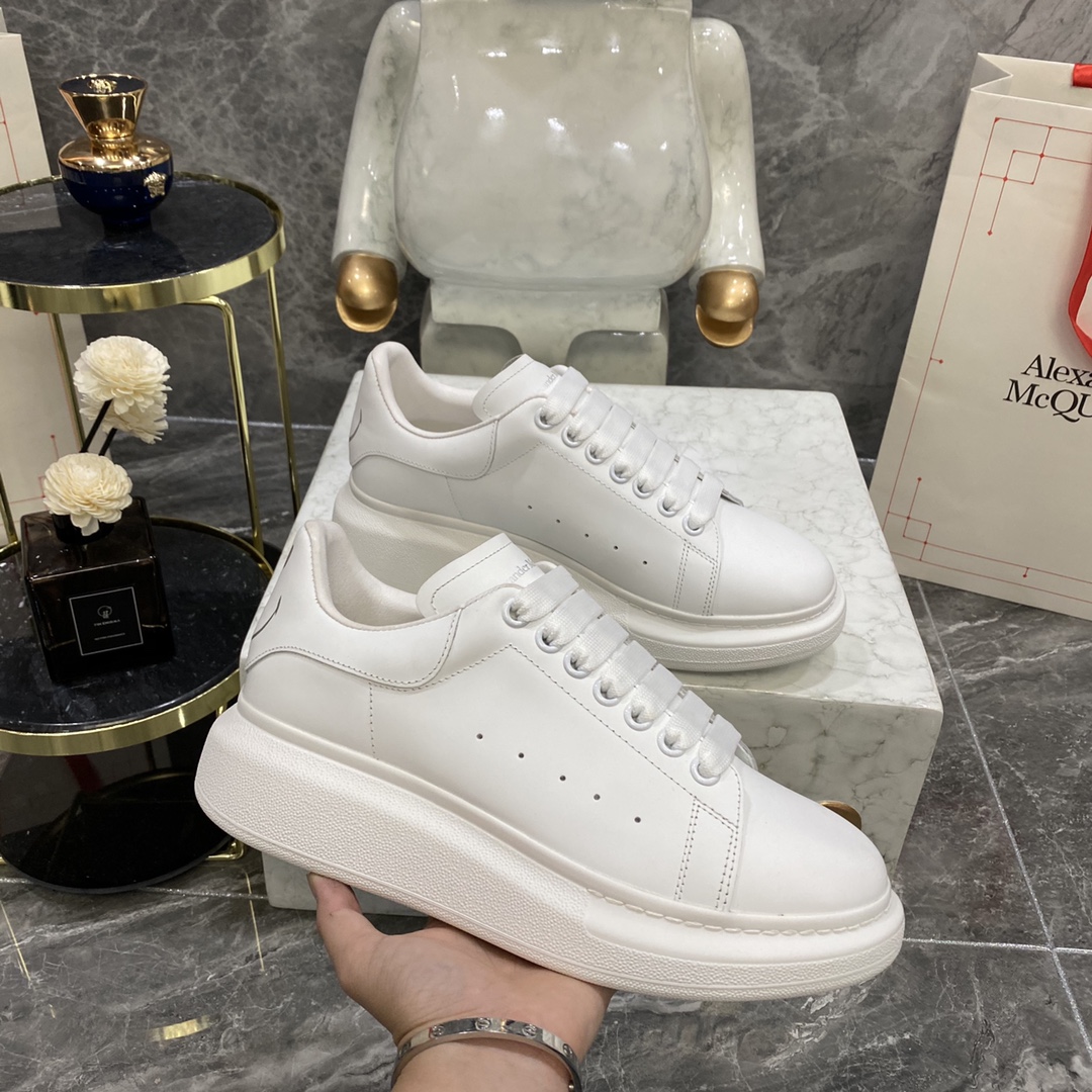 Alexander Mcqueen Male Basic Shoes White M-l-s