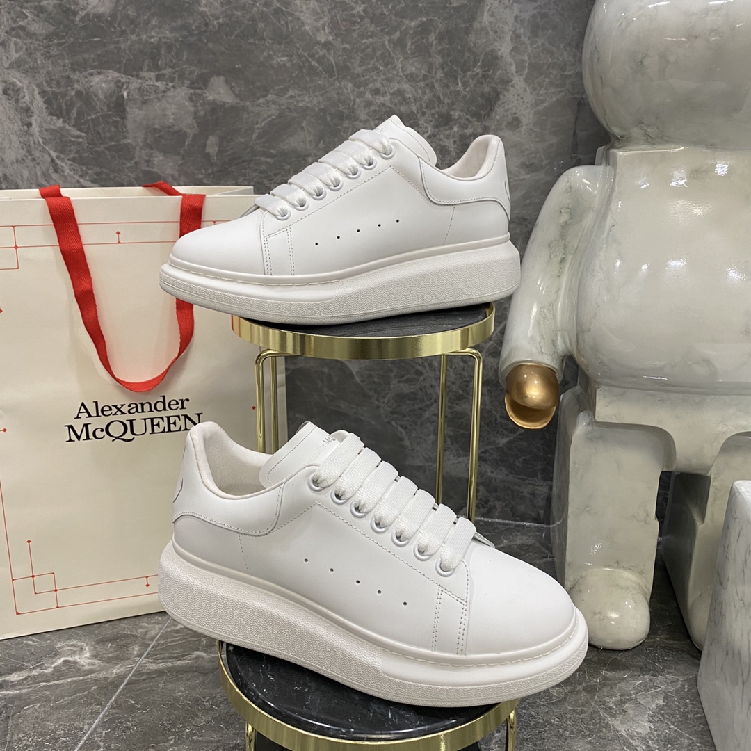 Alexander Mcqueen Male Basic Shoes White M-l-s