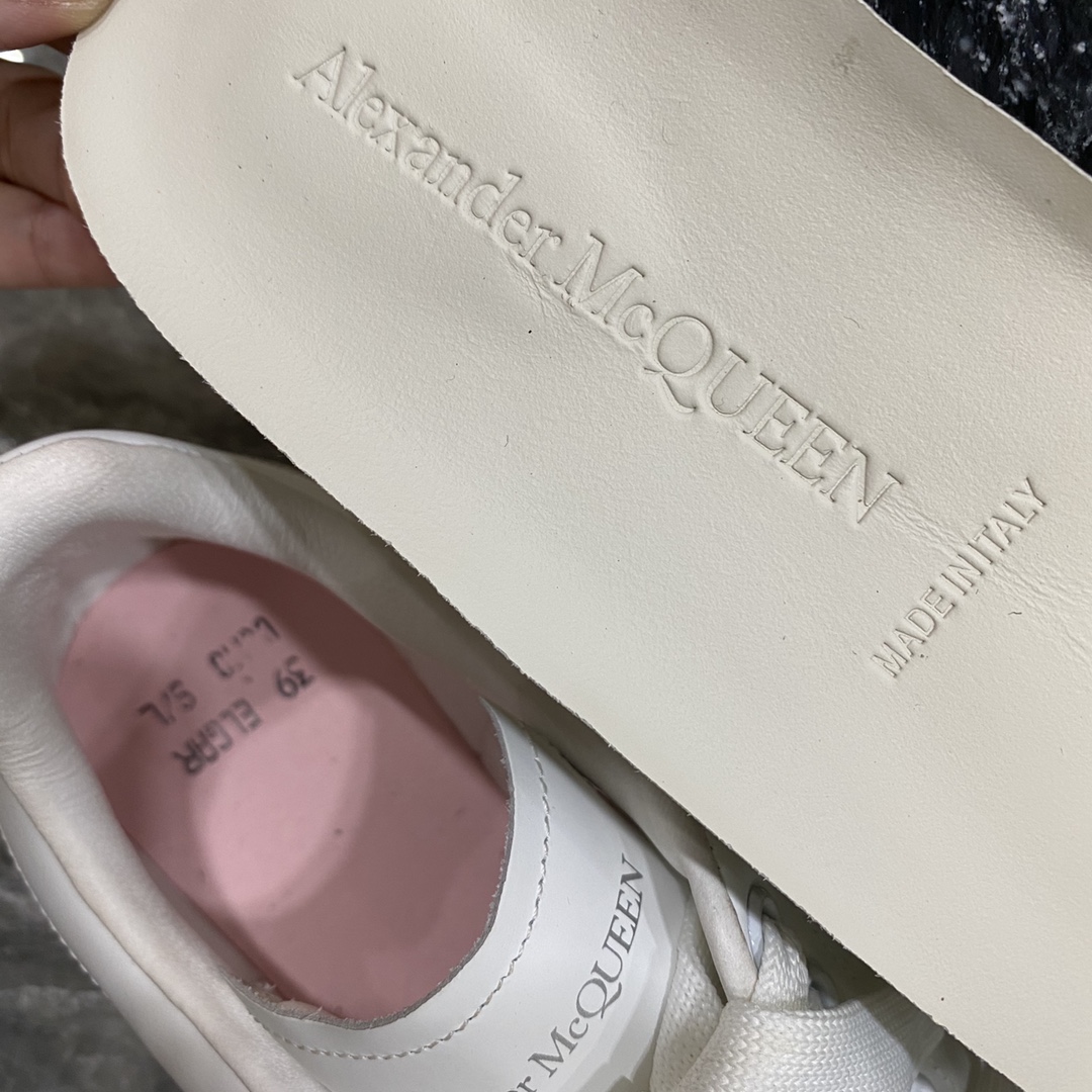 Alexander Mcqueen Male Basic Shoes White M-l-s